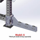 Belt squats pulley attachment